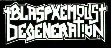 logo Blasphemous Degeneration